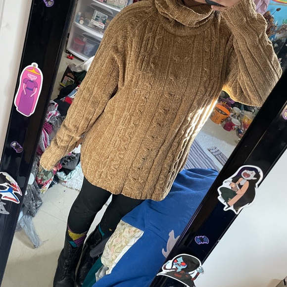 Vintage acrylic soft turtleneck sweater - Picture 12 of 15